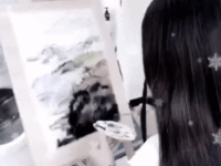 泊西米亚水墨画：春野