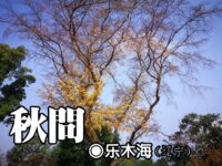 七绝•外一首：秋问/乐木海
