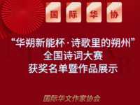 “华朔新能杯•诗歌里的朔州”全国诗词大赛 获奖名单暨作品展示