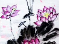 水墨：水中君子/泊西米亚