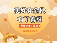 美好在金秋有了着落/蔡冰美