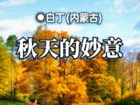 散文：秋天的妙意/白丁