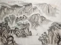 国画山水