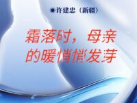 许建忠丨霜落时，母亲的暖悄悄发芽