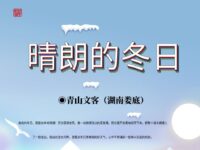 青山文客丨晴朗的冬日（散文）