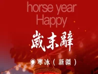 寒冰丨岁末辞（外一首）
