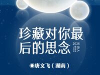 唐文飞｜珍藏对你最后的思念